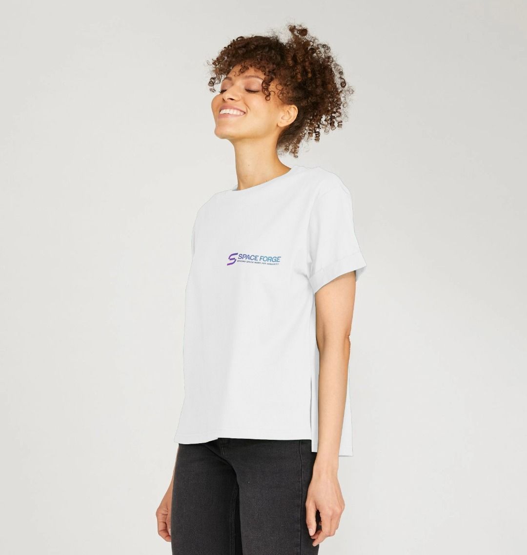 Womens Space for Humanity Purpose Tee