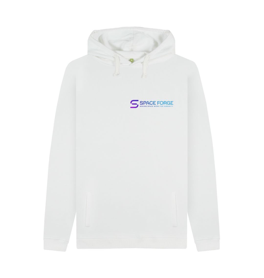 White Mens Industrial Revolution Purpose Hoodie