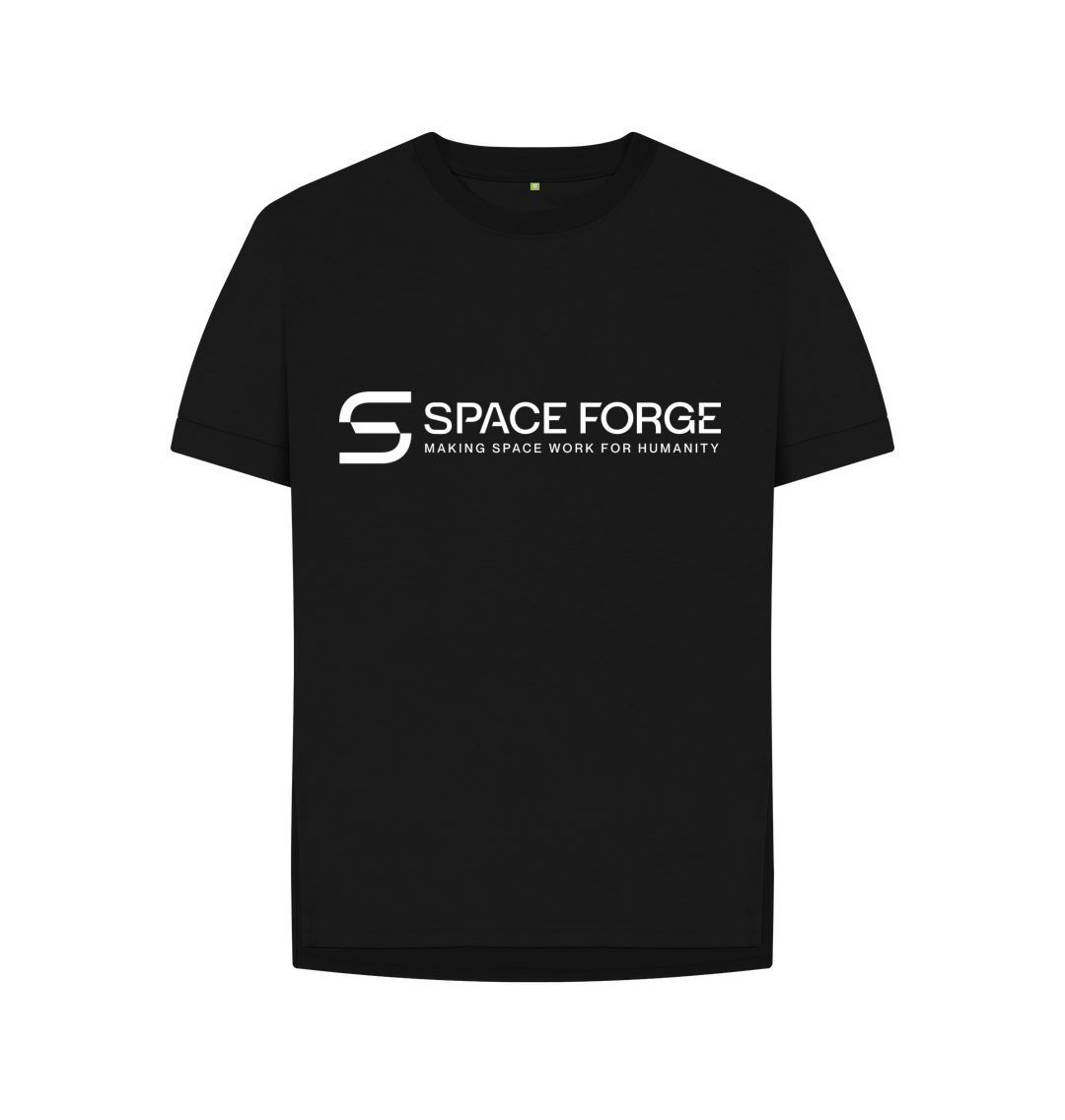 Black Womens Classic Relaxed Fit Tee