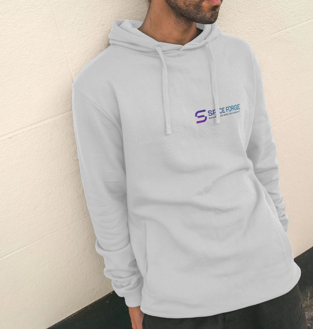 Mens Space for Humanity Purpose Hoodie