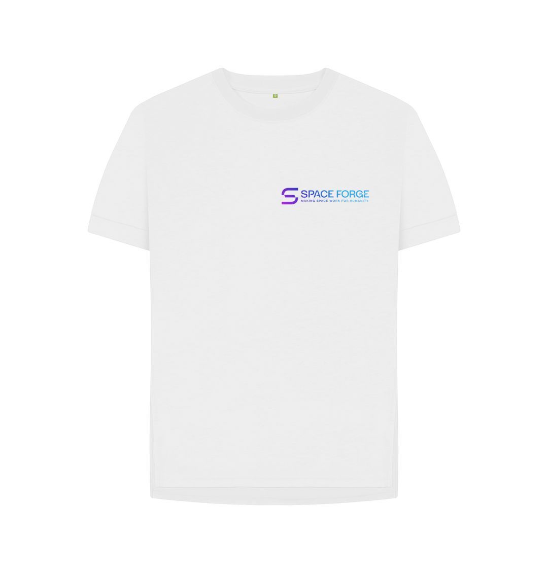 White Womens Industrial Revolution Purpose Tee