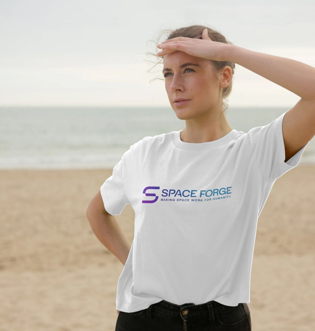 Womens Dawn of a New Age Boxy Fit Tee