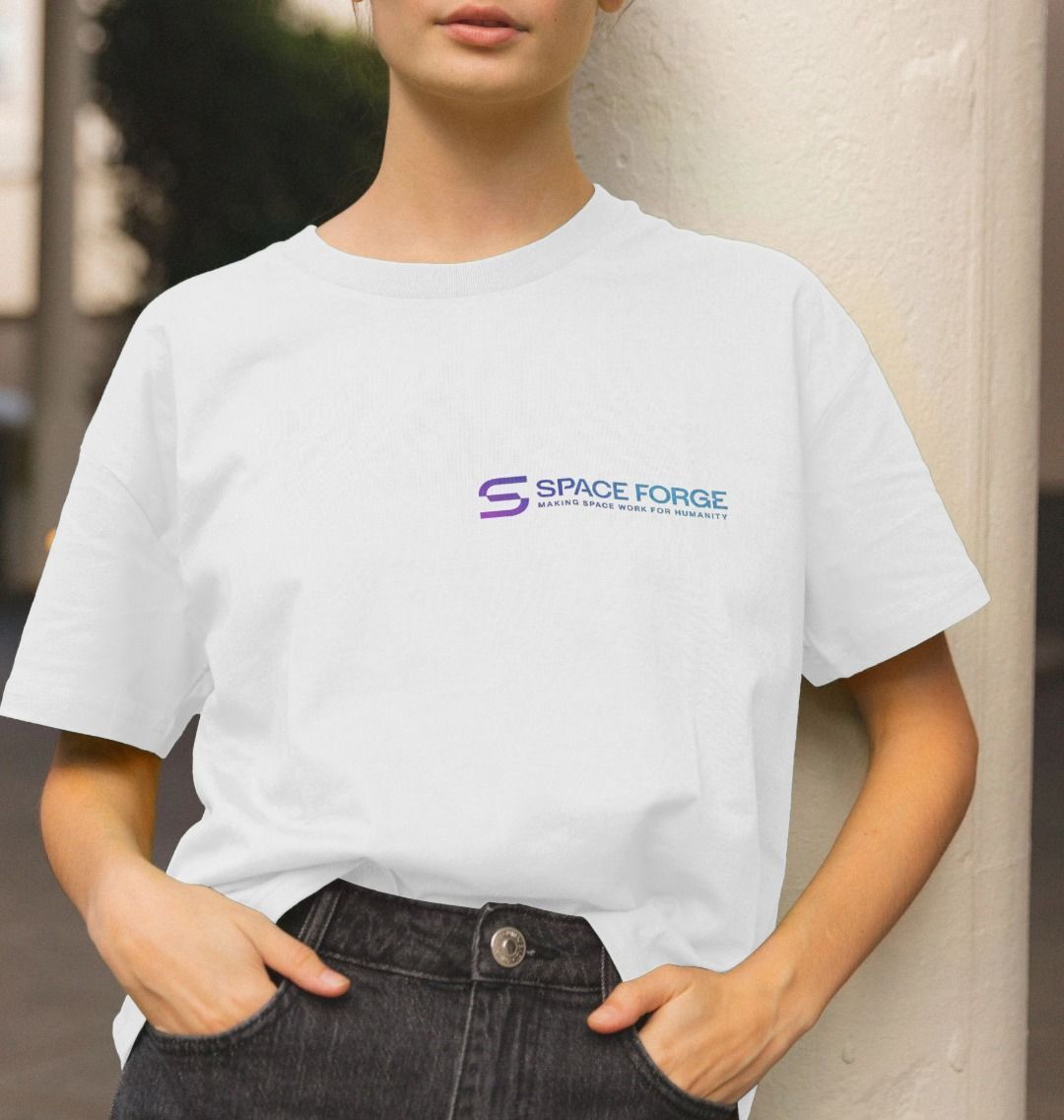 Womens Boxy Off Planet Purpose Tee