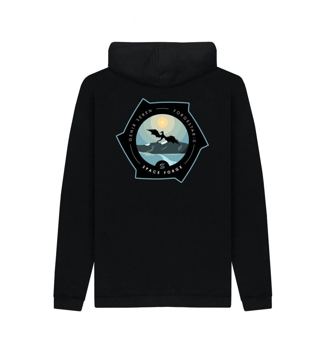 Black Mens Hoodie