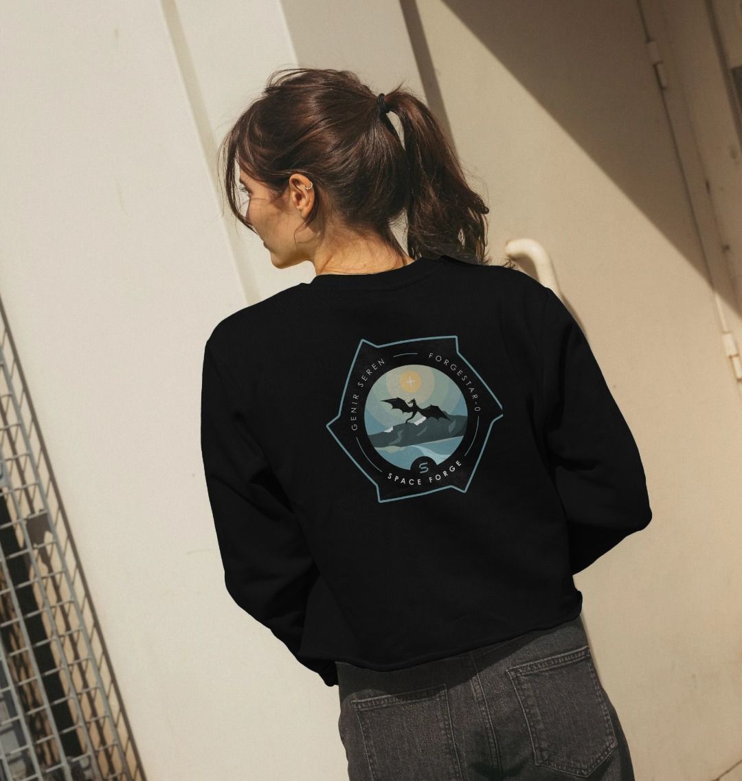 Womens Cropped Sweater