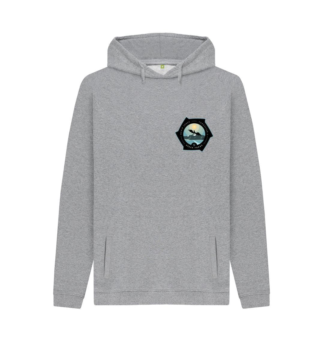 Light Heather Mens Hoodie