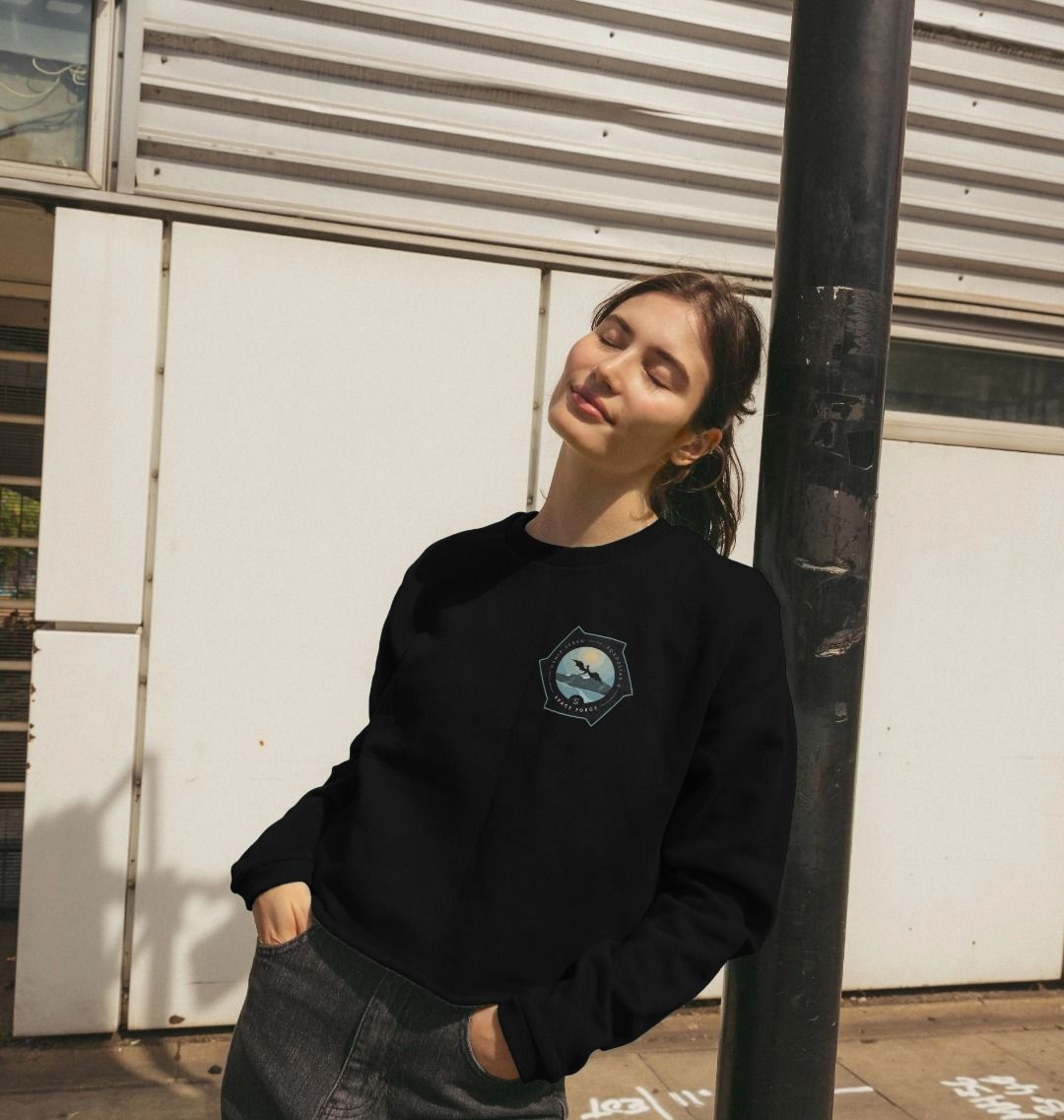 Womens Cropped Sweater
