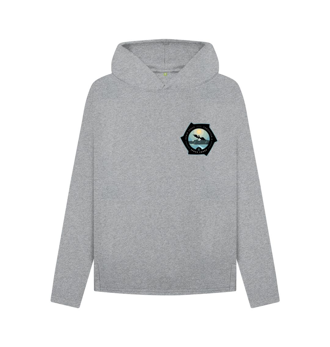 Athletic Grey Womens Hoodie