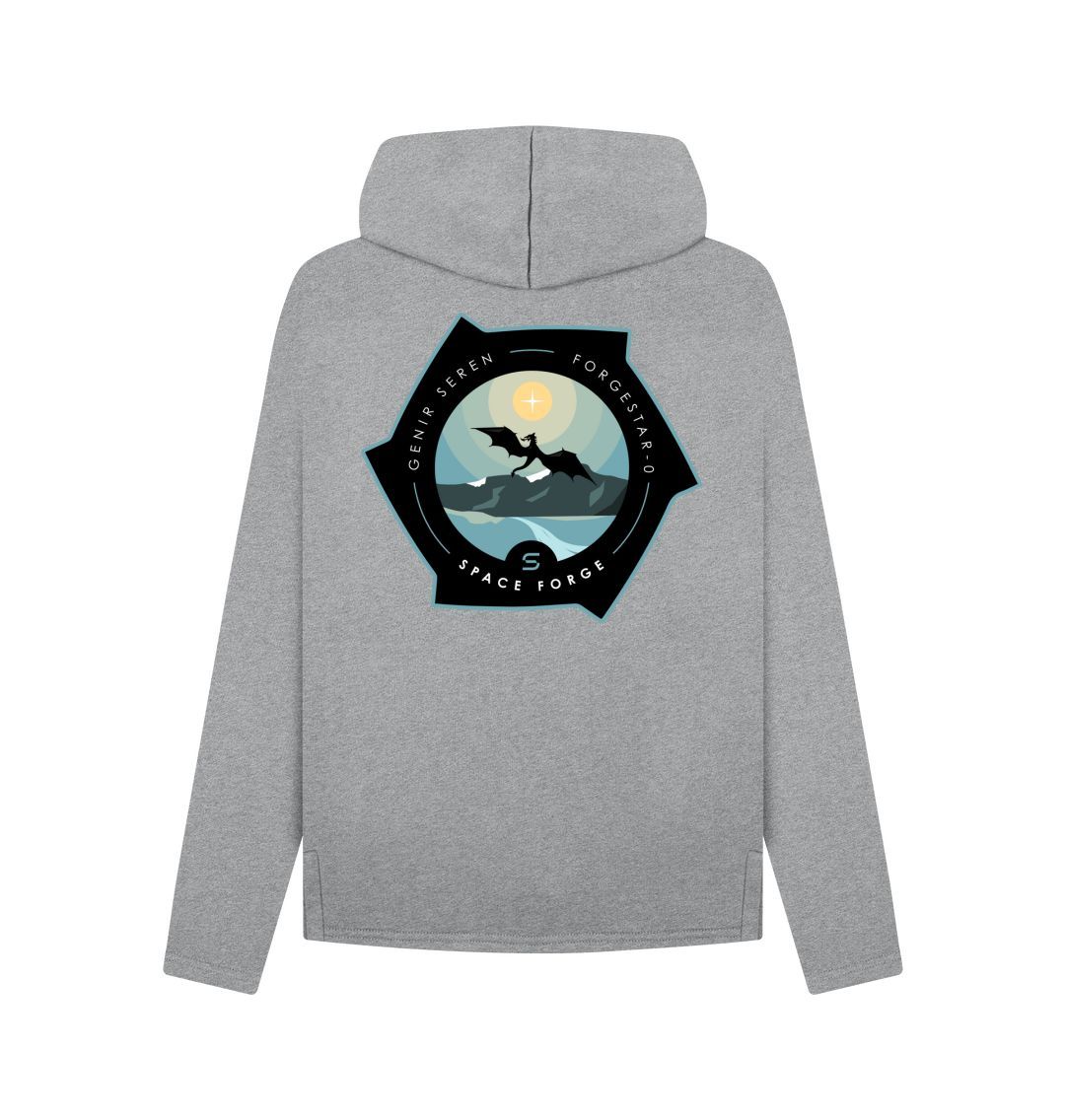 Athletic Grey Womens Hoodie