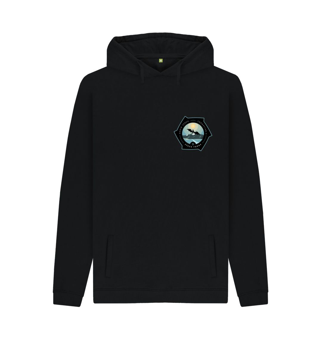 Black Mens Hoodie