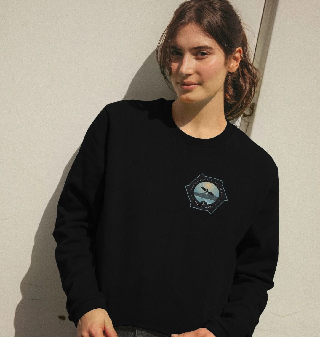 Womens Cropped Sweater