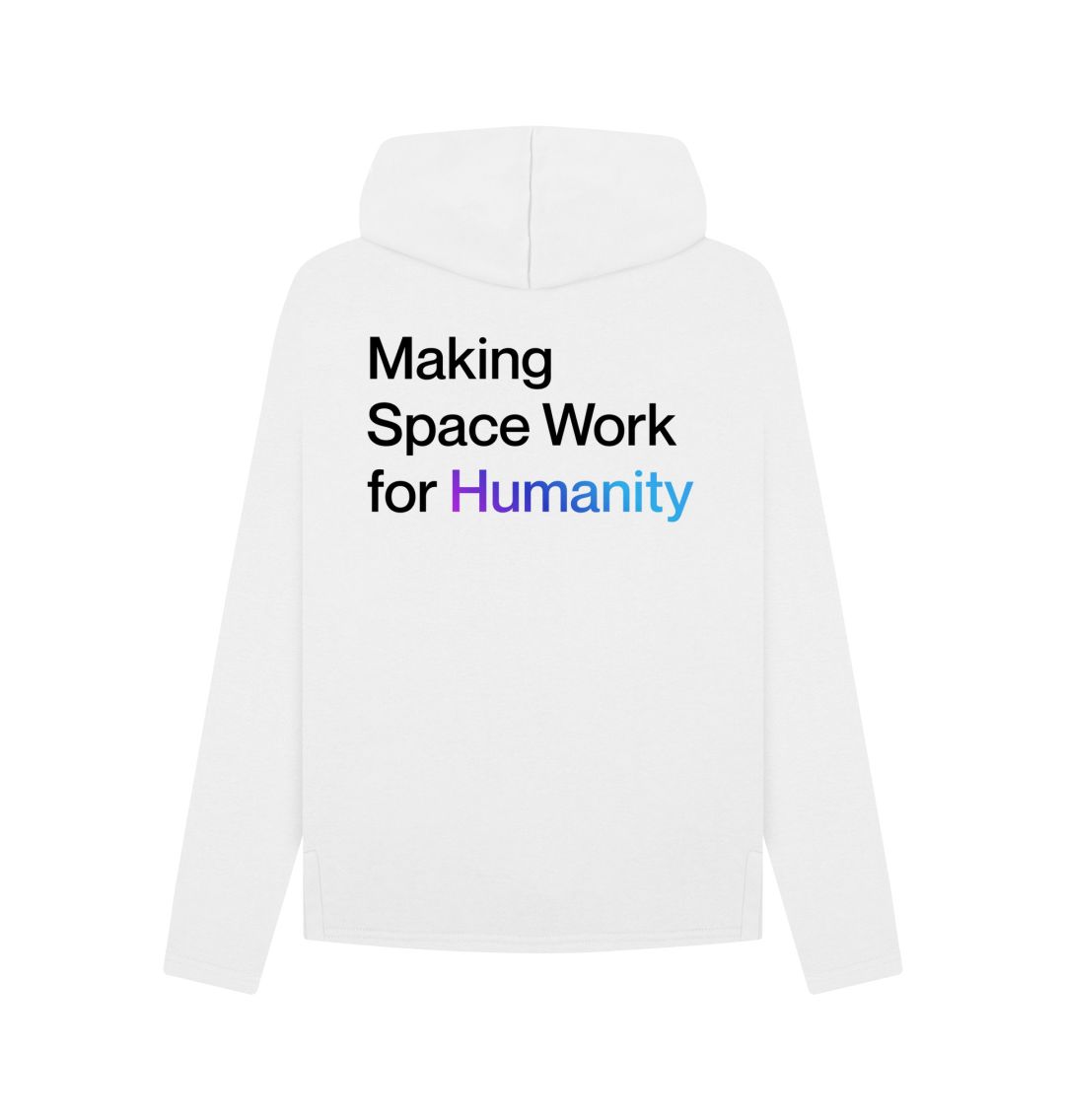 Womens Space for Humanity Purpose Hoodie