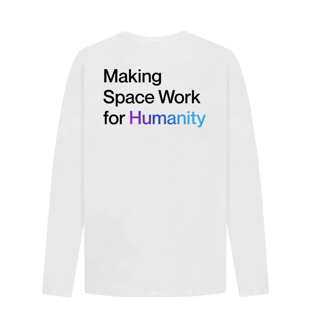 Mens Space for Humanity Long Sleeve Shirt