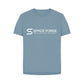 Stone Blue Womens Classic Relaxed Fit Tee