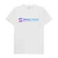 White Printed T-shirt Front