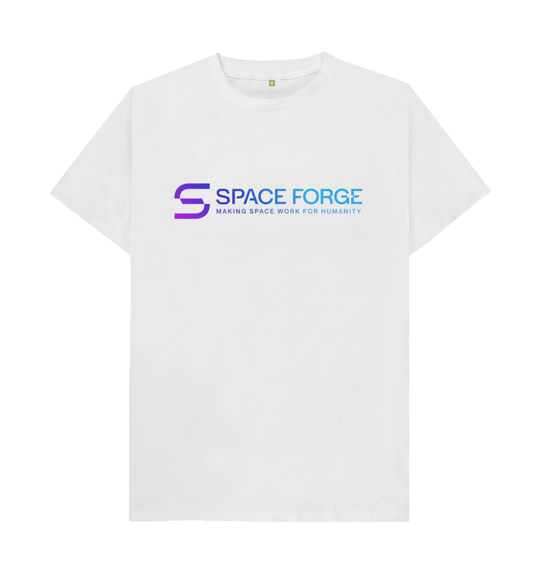 White Printed T-shirt Front