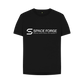 Black Printed T-shirt Front