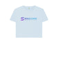 Sky Blue Womens Dawn of a New Age Boxy Fit Tee