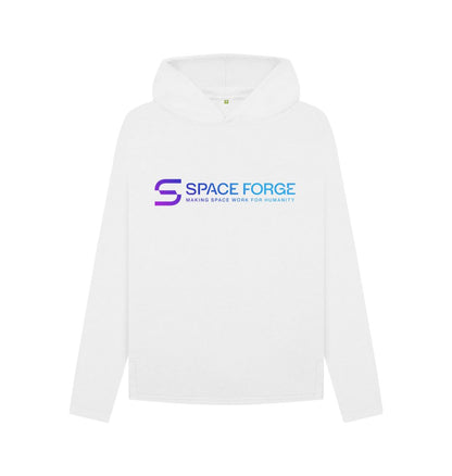 White Womens Dawn of a New Age Hoodie