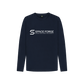 Navy Blue Printed Kids T-Shirt Front