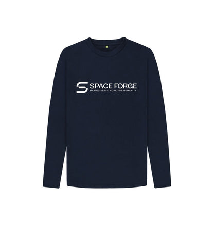 Navy Blue Unisex Classic Long Sleeve